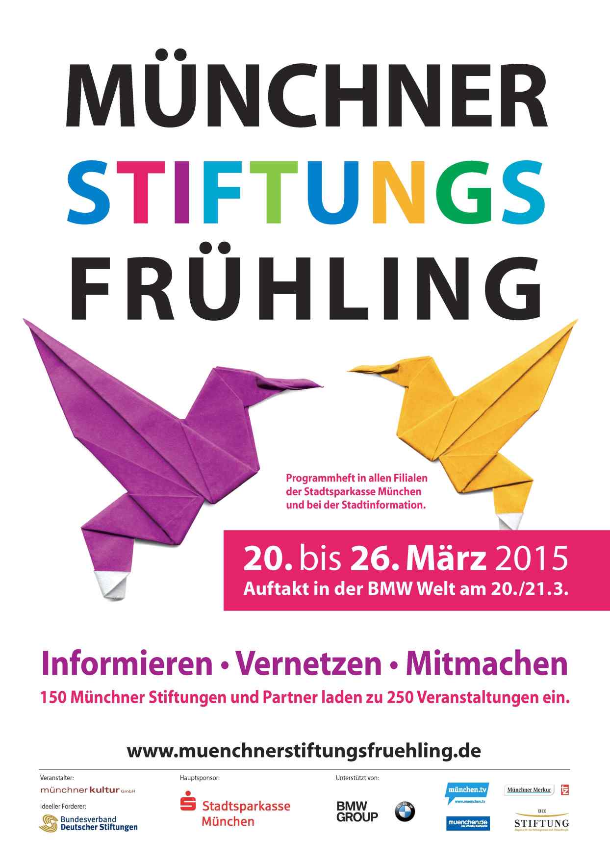 MünchnerStiftungsFrühling | 20.-26. März